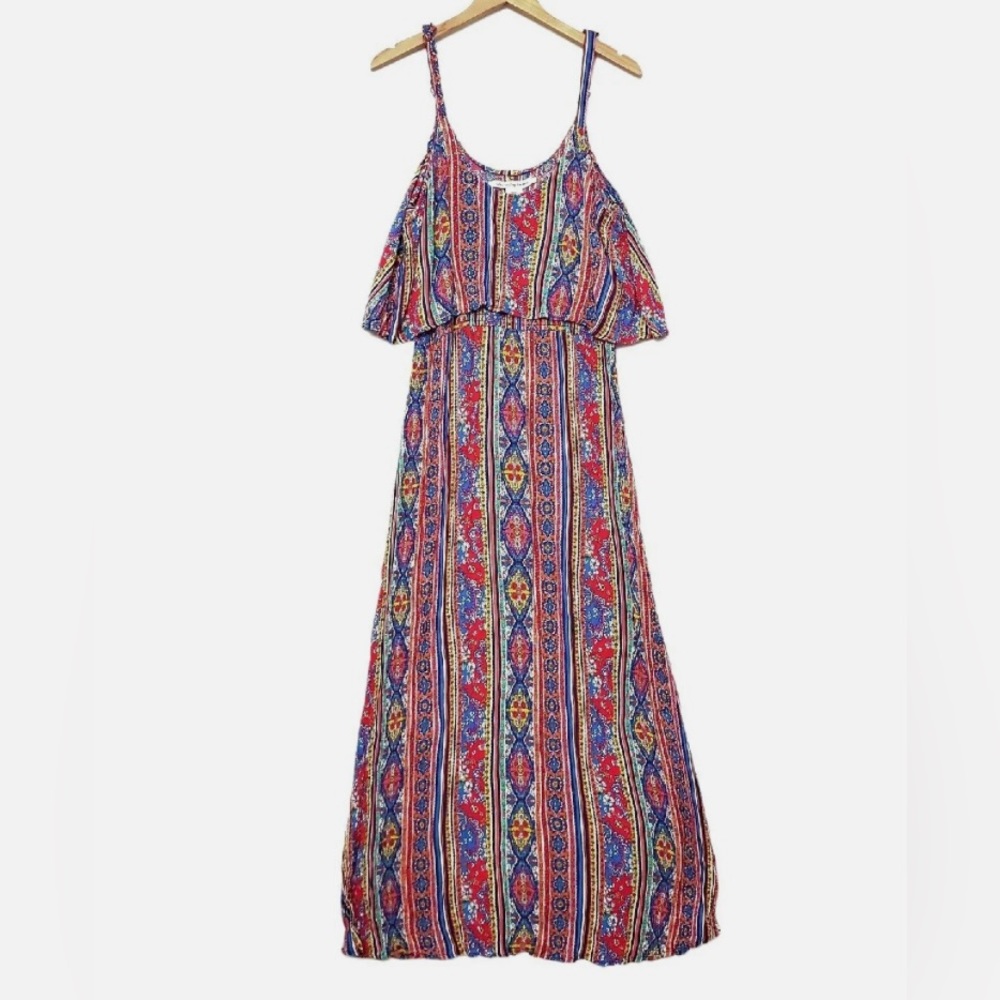 American Rag Cie Women Empire Waist Sleeveless Long Maxi Dress 1X